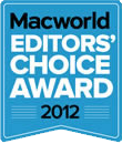 Macworld Editors' Choice Award 2012