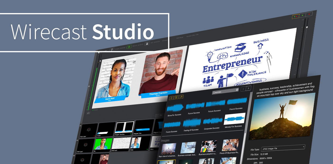 wirecast pro 7 video output